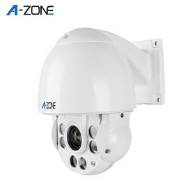 自動防水Ptzの速度のドームのカメラの調節可能な白い夜間視界の速度