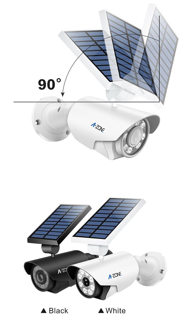 スパイのカメラの箱の太陽導かれたモーションセンサー ライト、太陽電池パネルの保証ライト