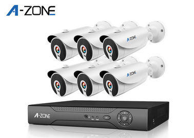 リモート6チャネルIP CCTVのカメラのキット2MP高い定義保安用カメラ システム